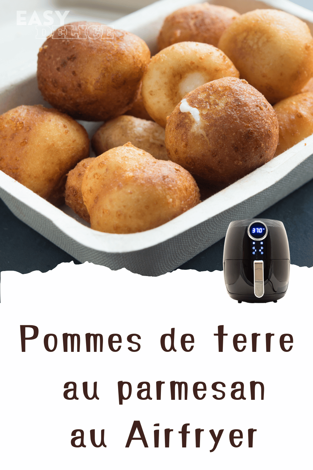 Pommes de Terre au Parmesan au air fryer