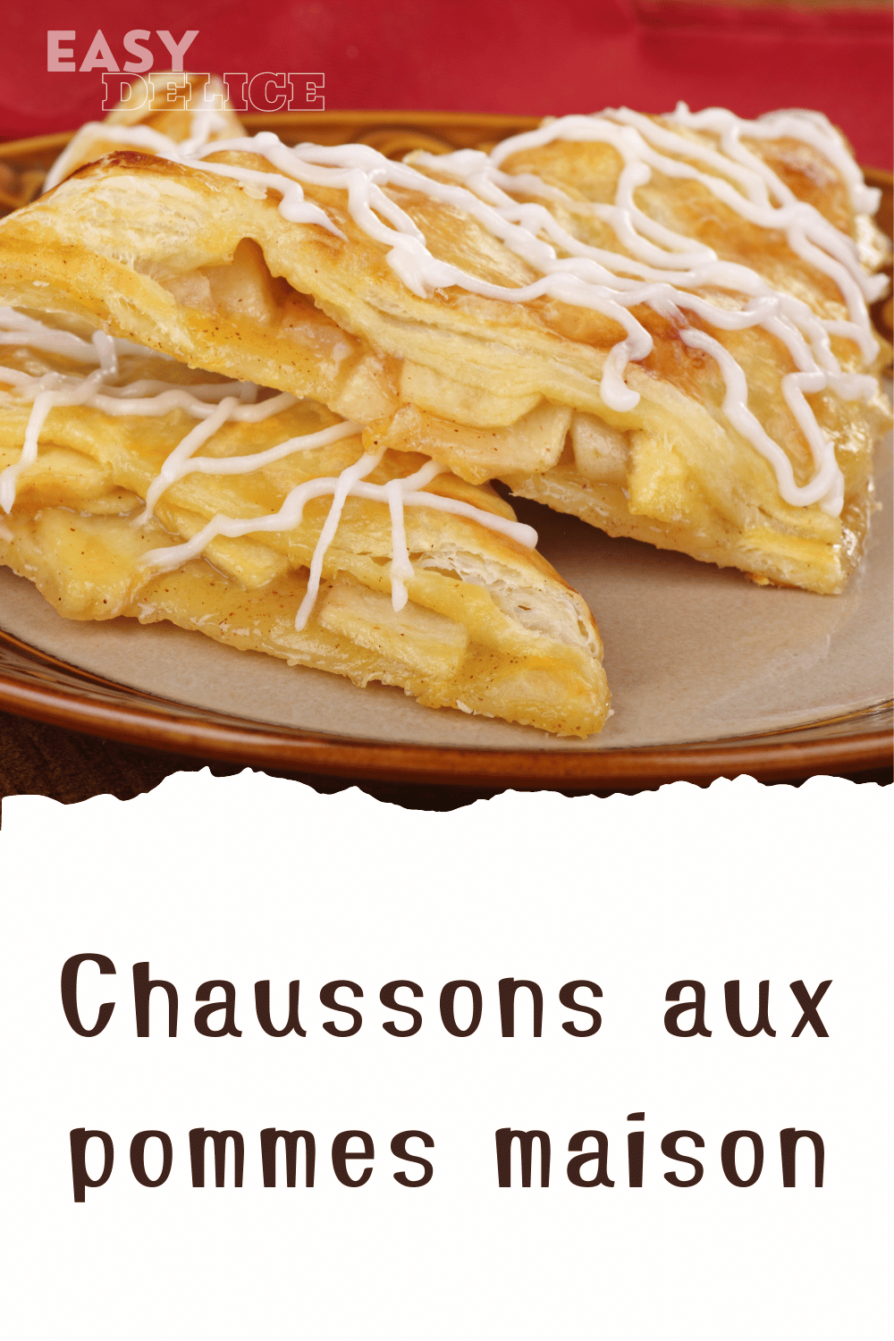 Chaussons aux pommes maison