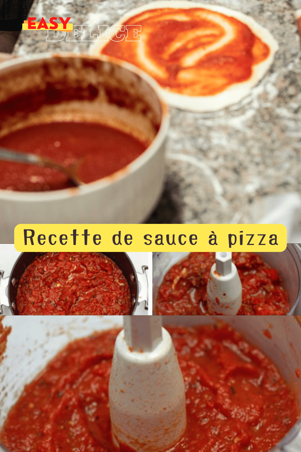 Sauce à Pizza Maison