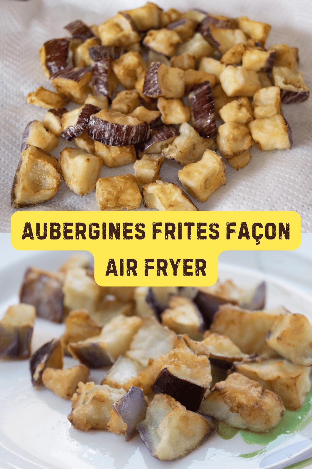 Aubergines frites façon Air Fryer 