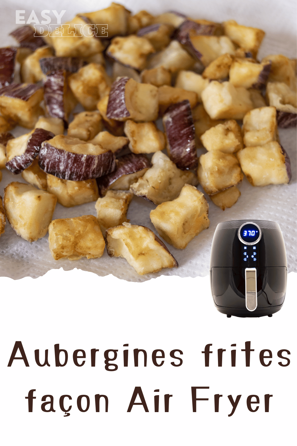 Aubergines frites façon Air Fryer 