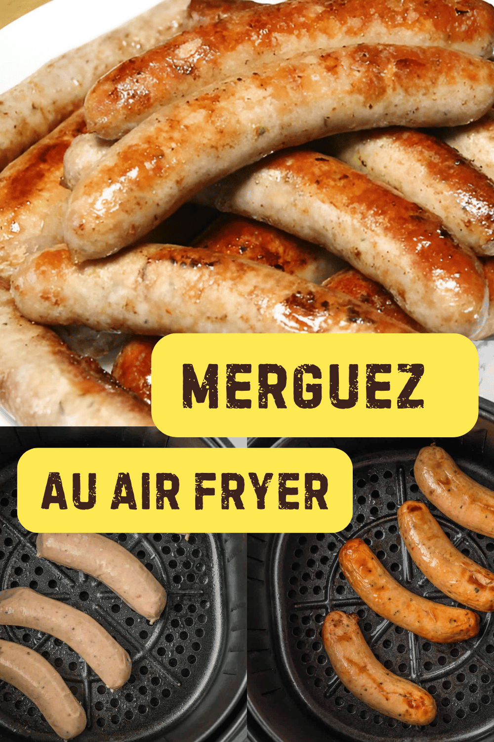 Merguez au Air Fryer