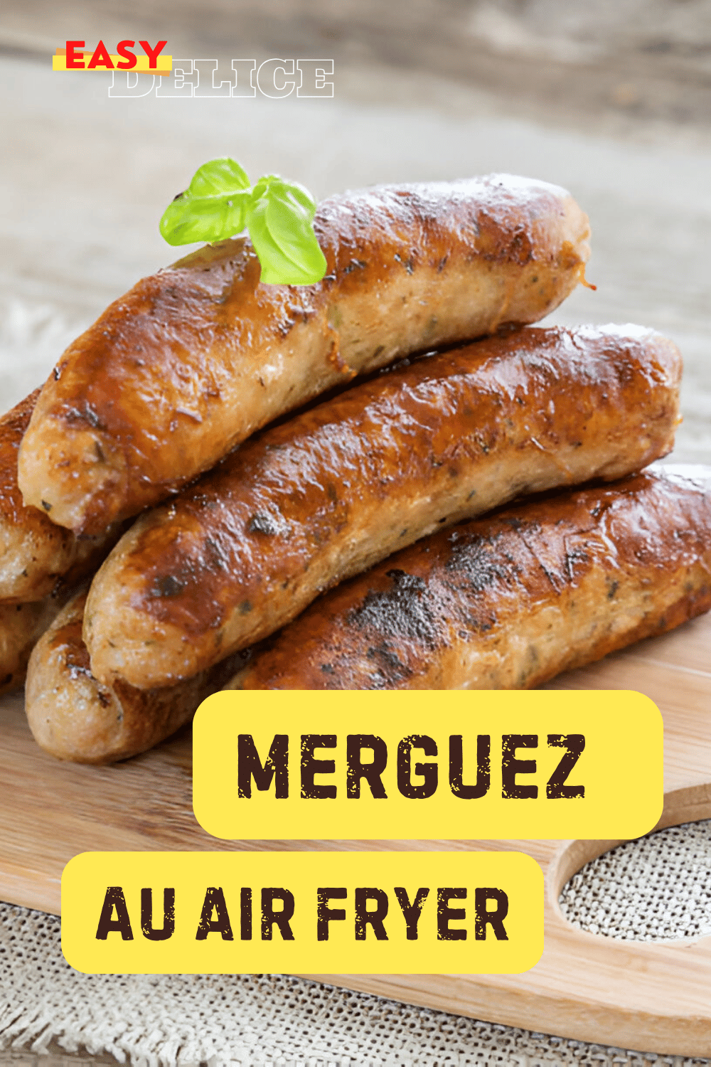 Merguez au Air Fryer