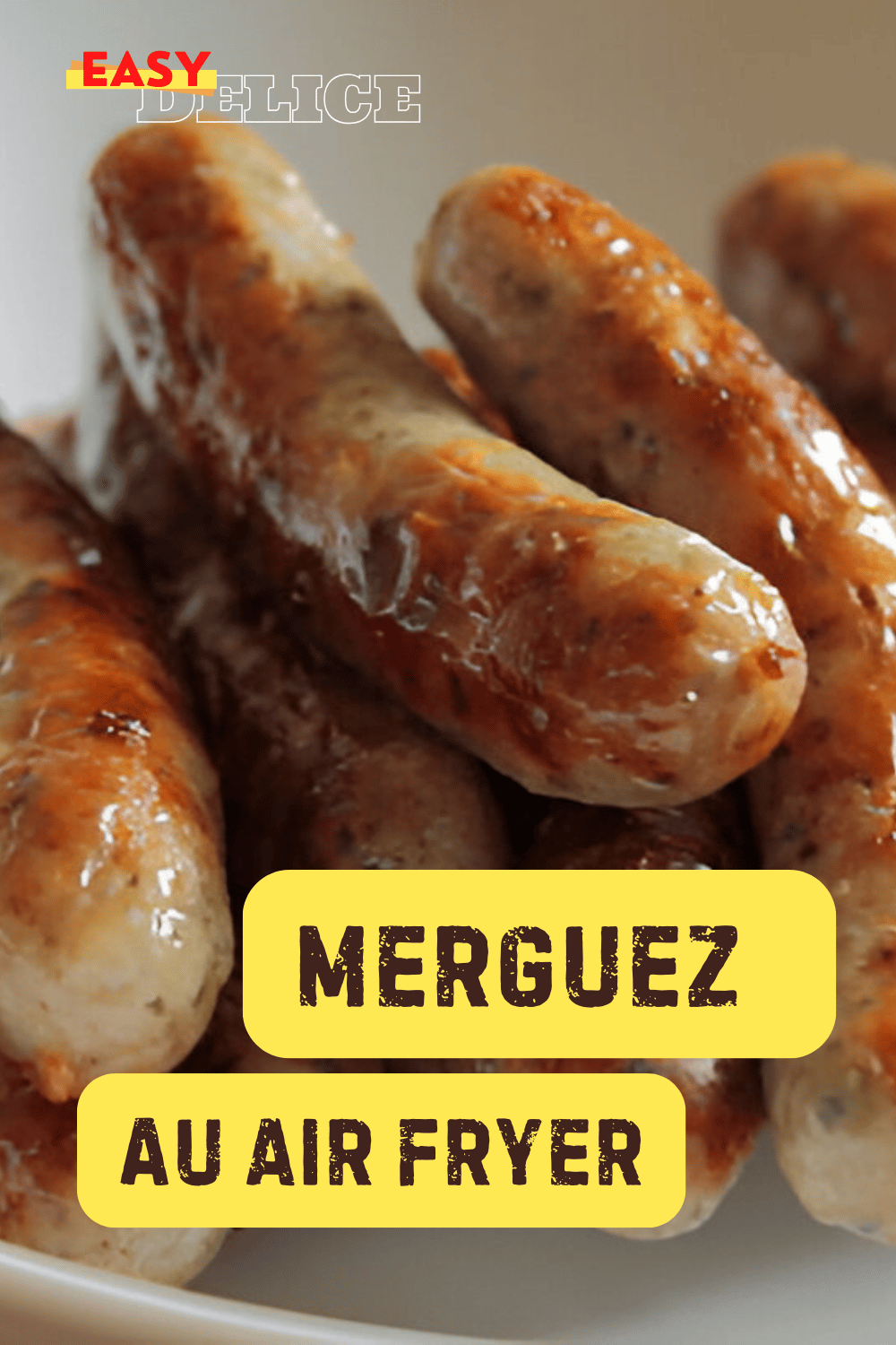 Merguez au Air Fryer