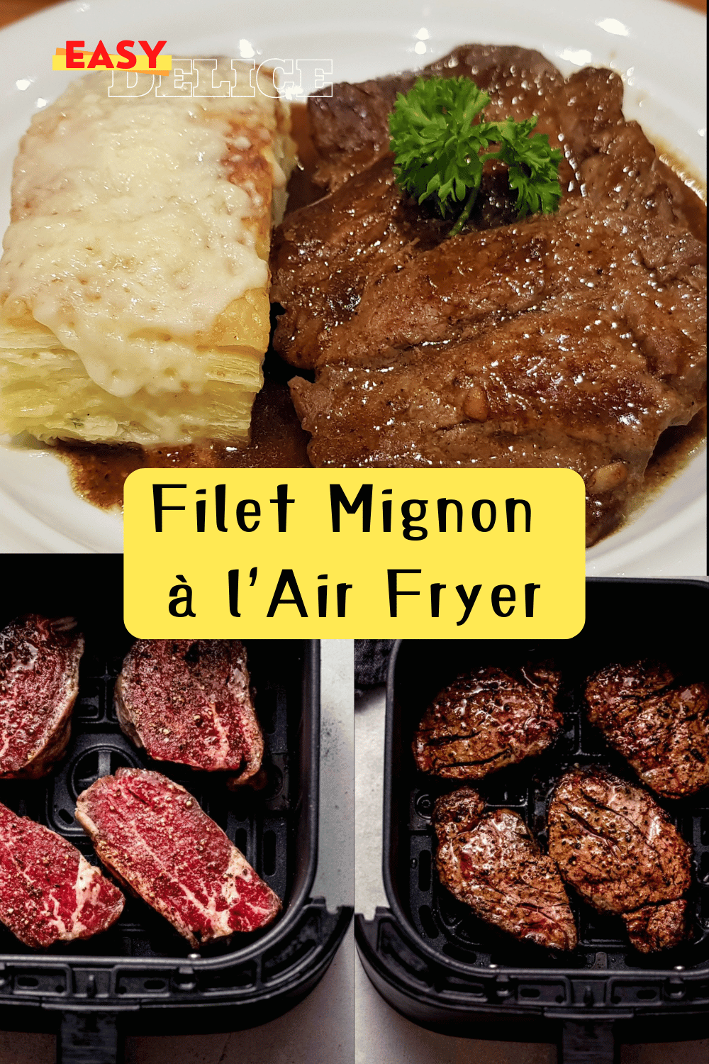 Filet Mignon à l'Air Fryer