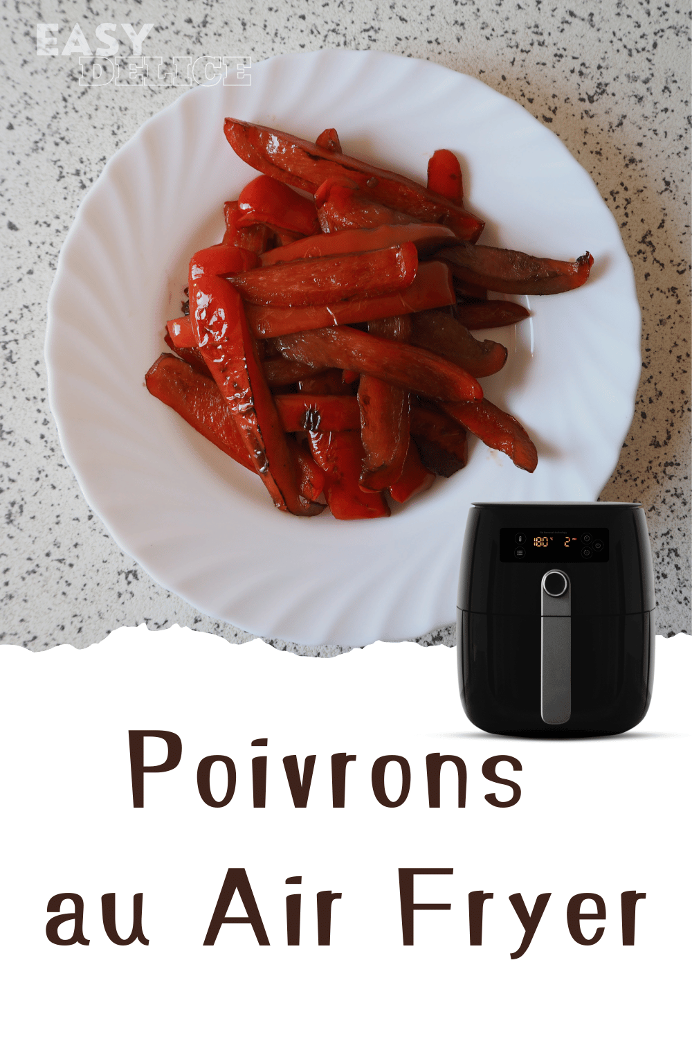 Poivrons au Air Fryer