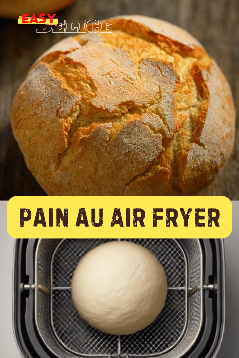Pain au Air Fryer Facile et rapide à réaliser EasyDélice Recettes Faciles et Gourmandes
