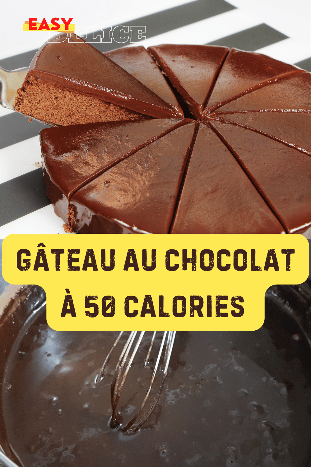 Gâteau au chocolat à 50 calories