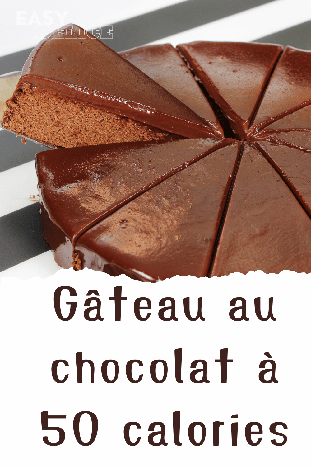 Gâteau au chocolat à 50 calories