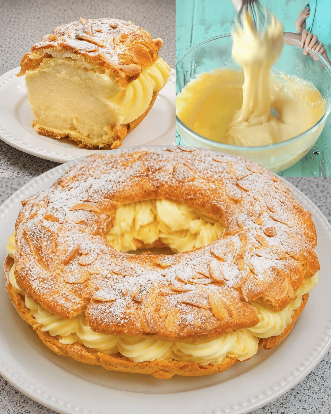 Paris-Brest Crème Diplomate Vanille