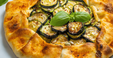 Tarte Rustique Courgettes et Parmesan