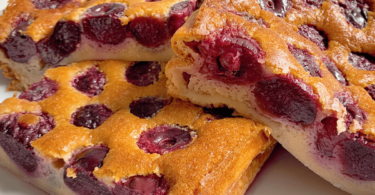 Clafoutis aux cerises à l’Air Fryer