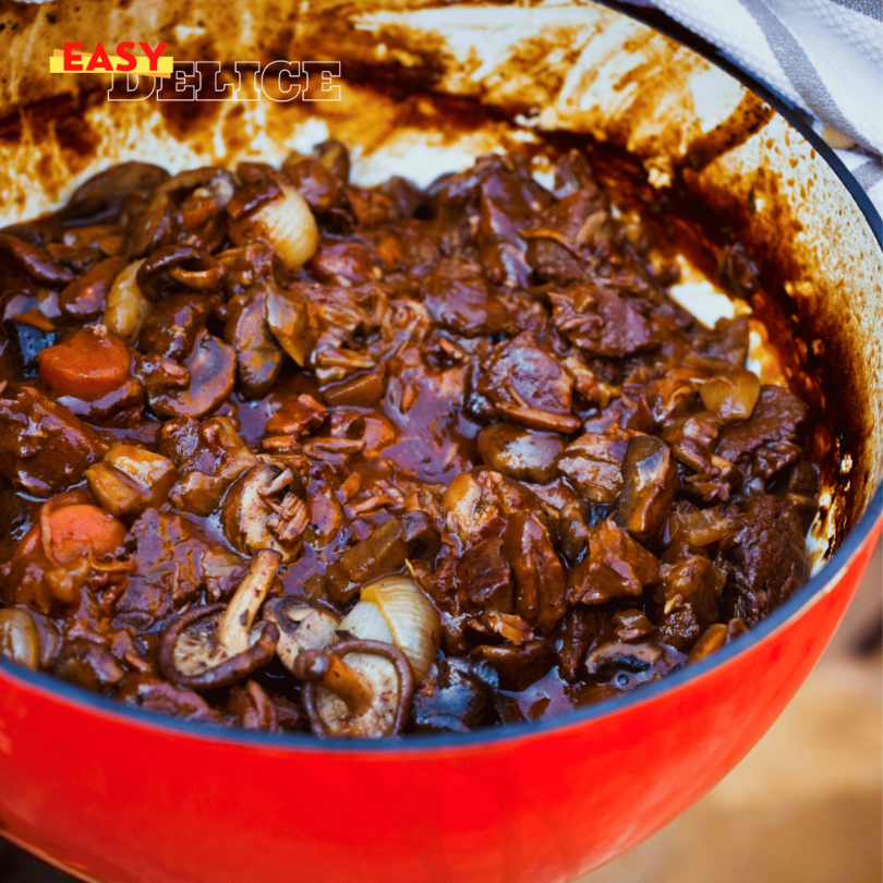 Bourguignon de Champignons