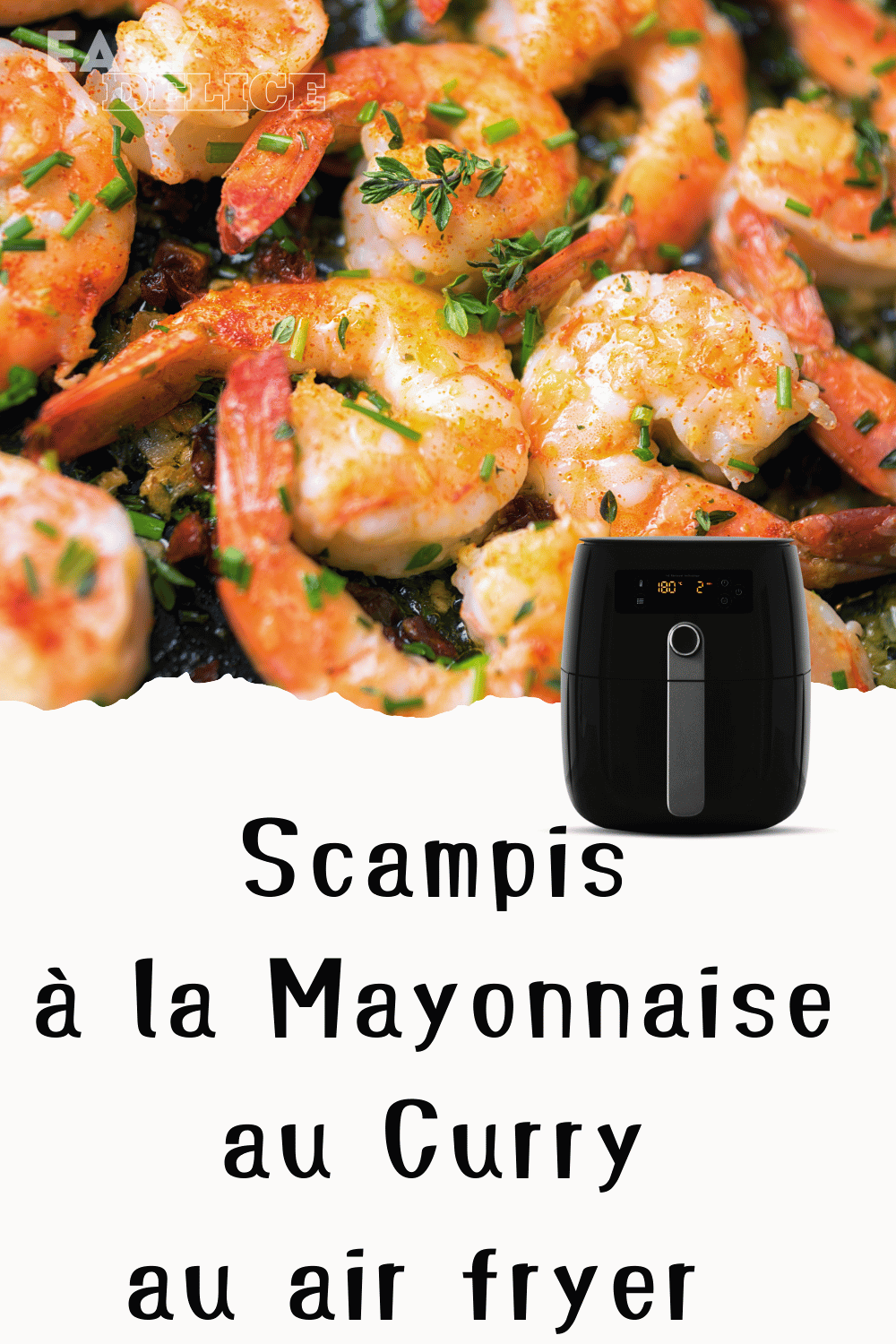 Préparez des scampis à la mayonnaise au curry, une recette rapide et savoureuse pour vos apéritifs maison. Facile et délicieuse!