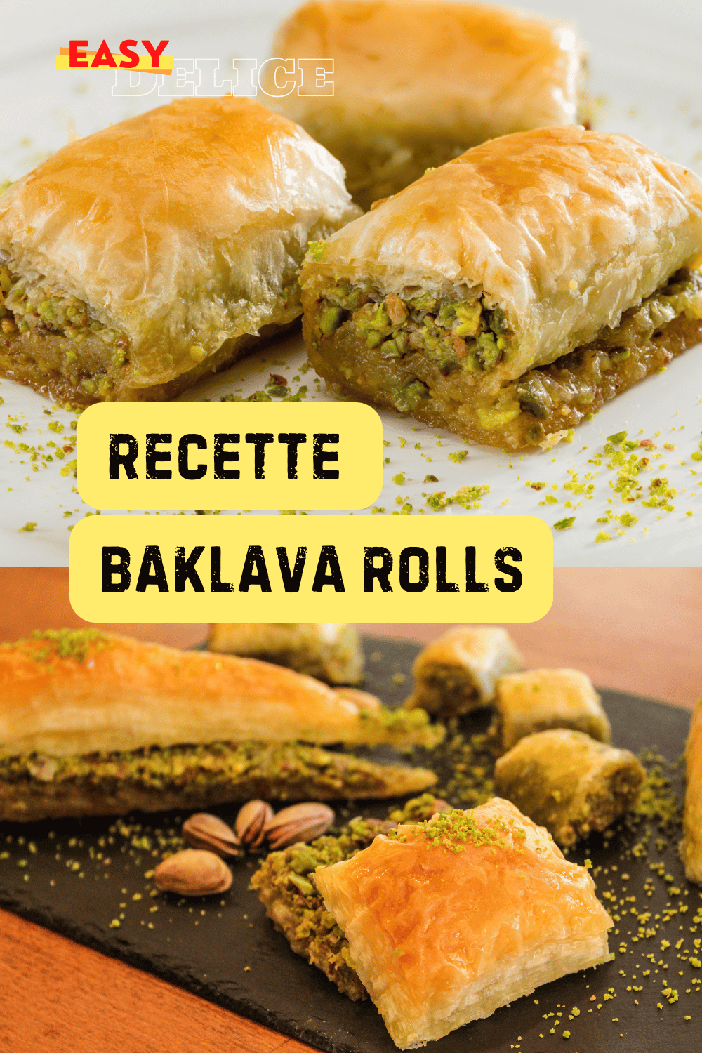 Baklava Rolls Maison Recette Facile