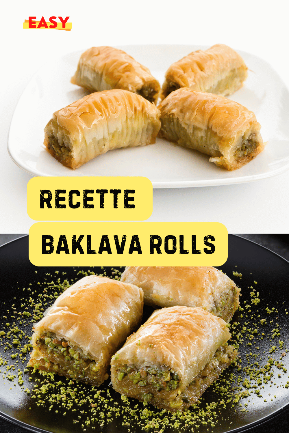 Baklava Rolls Maison Recette Facile