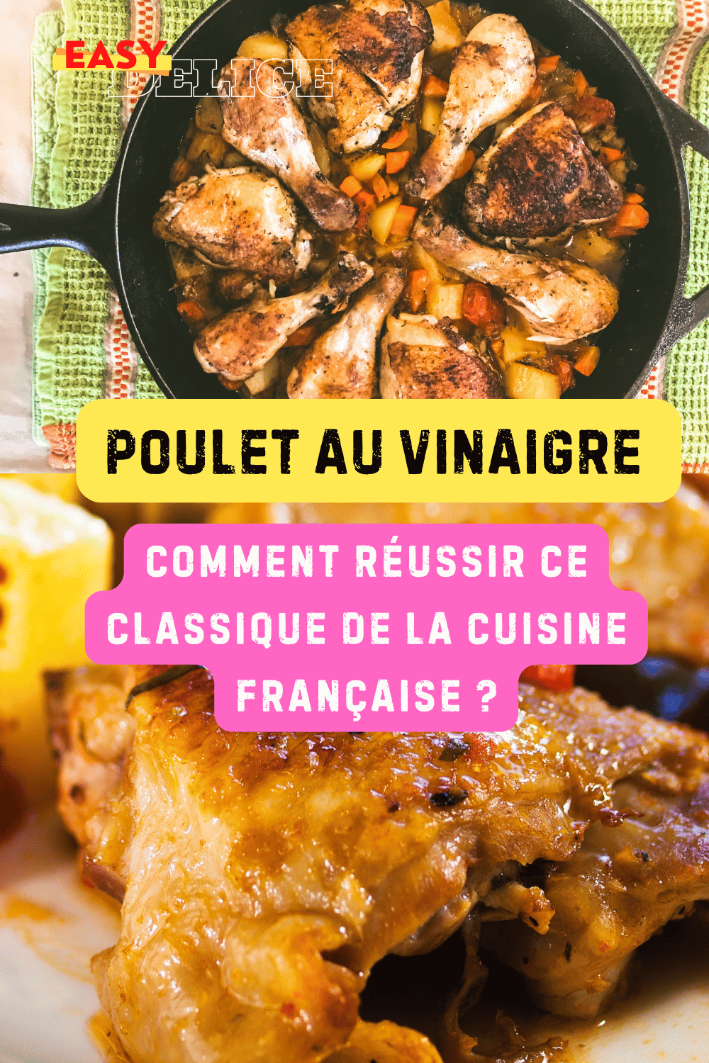 Poulet au vinaigre