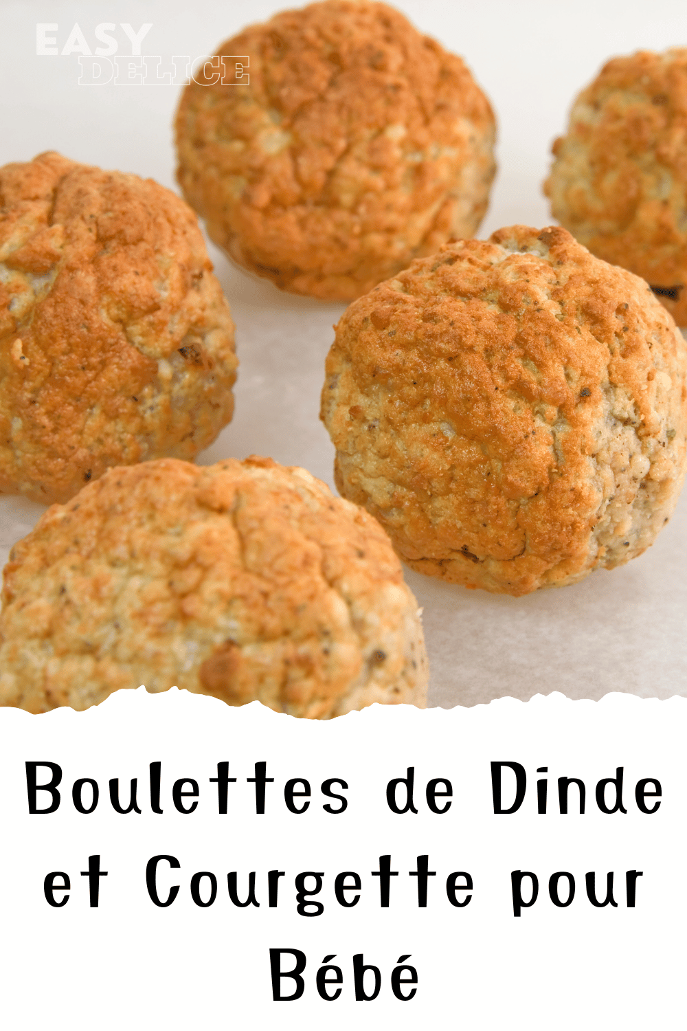 Boulettes de Dinde et Courgette pour Bébé