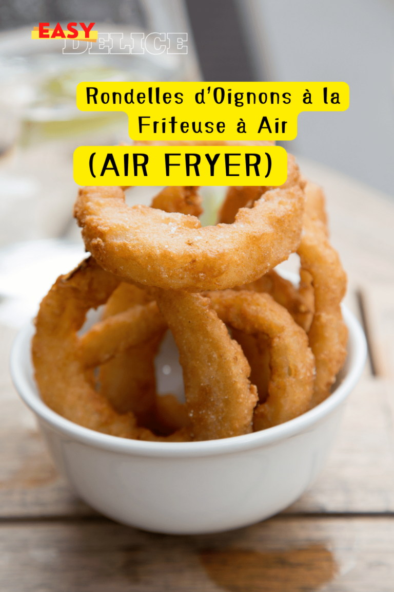 Rondelles d’Oignons à la Friteuse à Air : La Recette Croustillante et ...