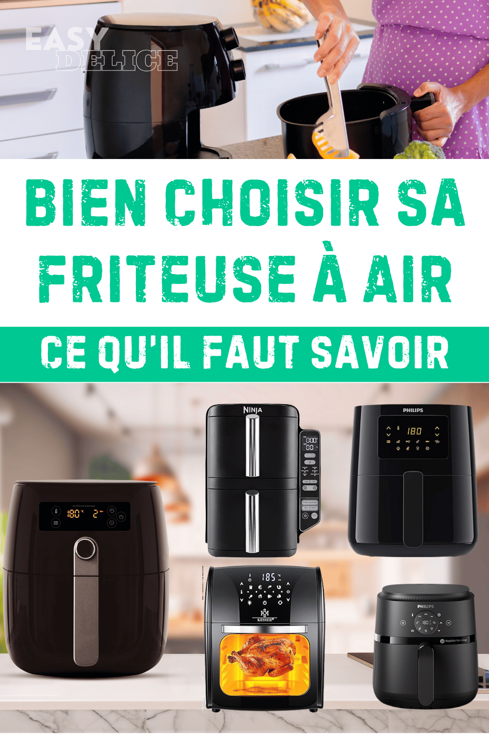 Guide d’Achat : Comment Choisir la Friteuse à Air Parfaite pour Votre Cuisine
