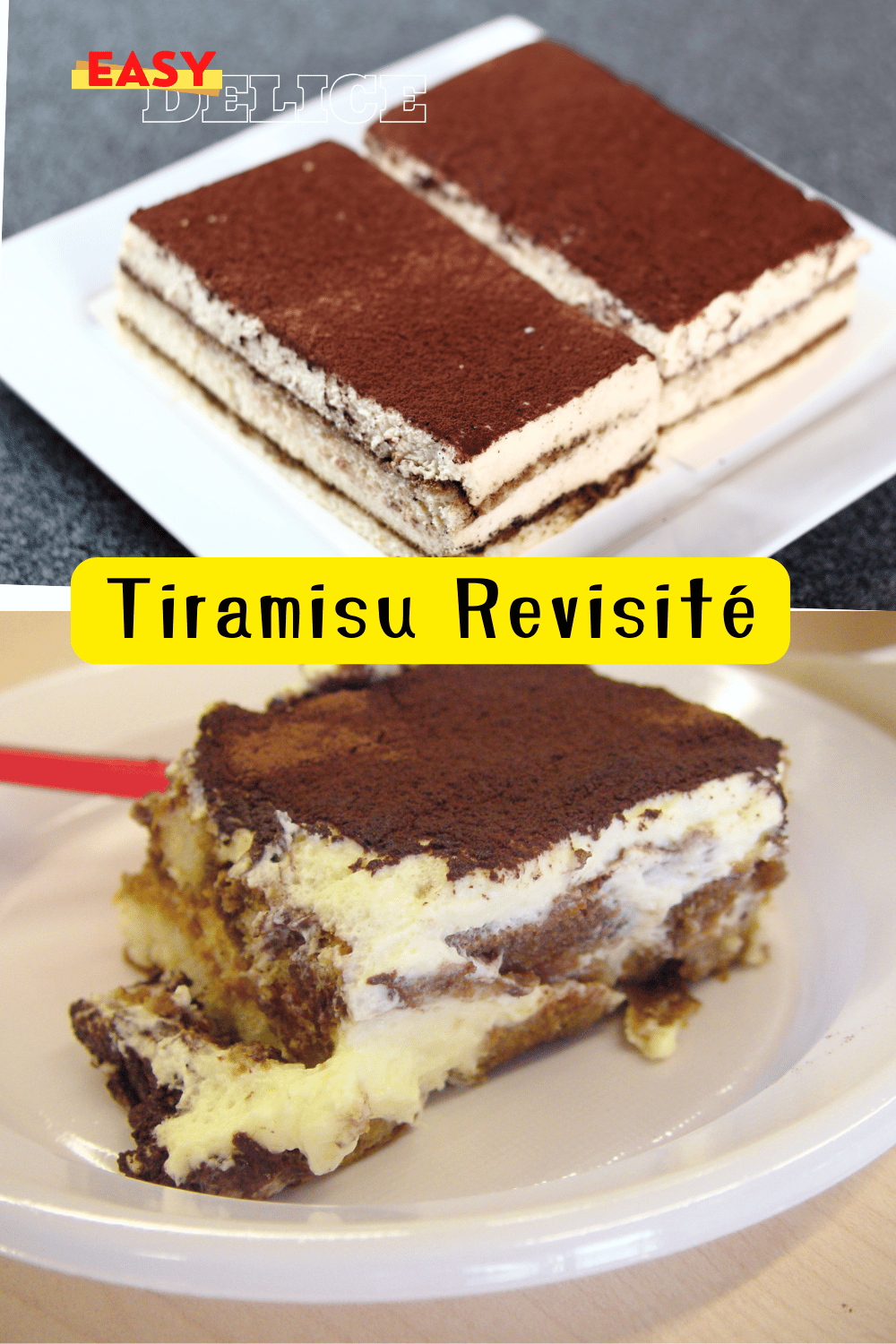 Tiramisu revisité avec des couches créatives de fruits, mascarpone et biscuits

