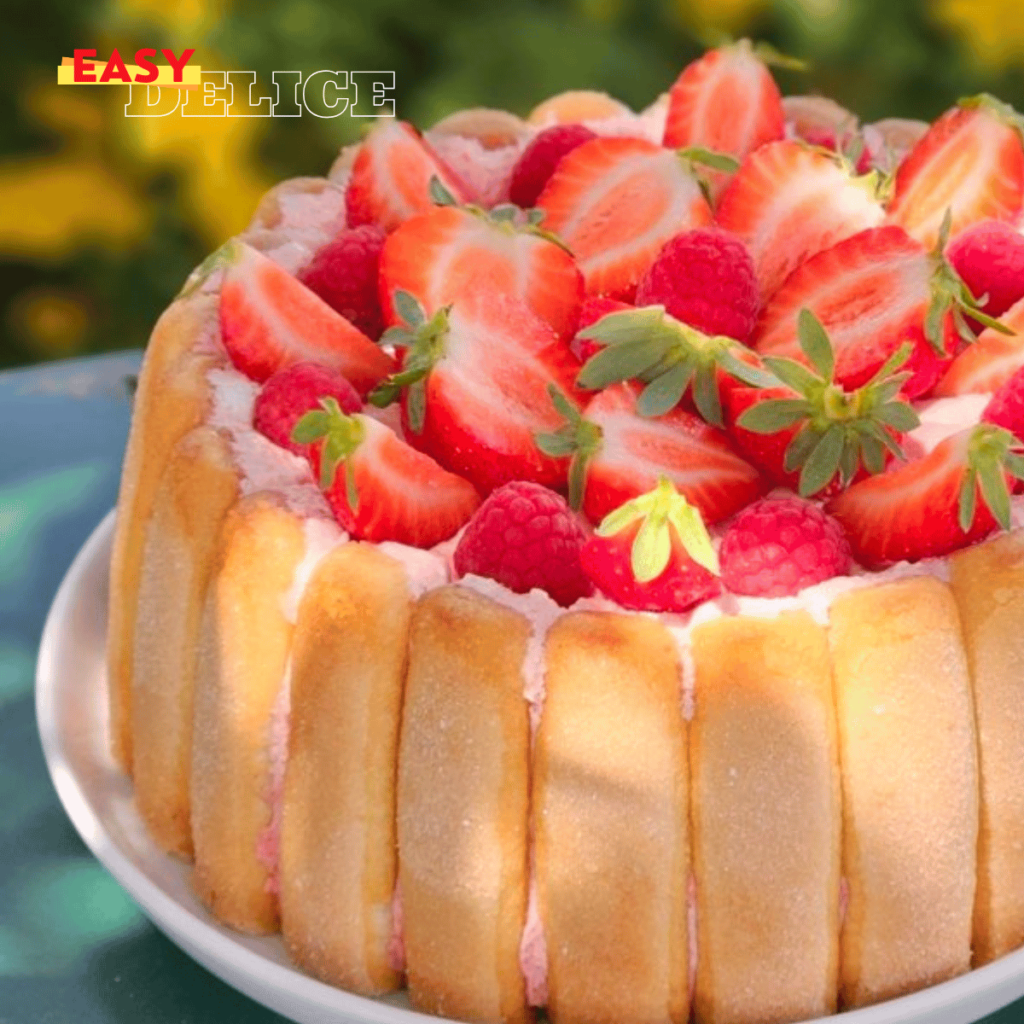 Charlotte Aux Fruits Rouges Le Dessert Frais Et Raffin Ne Pas 