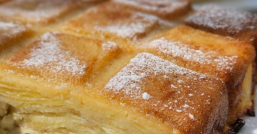 Gâteau invisible aux pommes