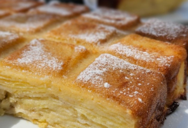 Gâteau invisible aux pommes