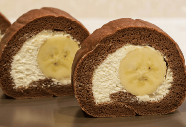 gateau-roule-a-la-banane