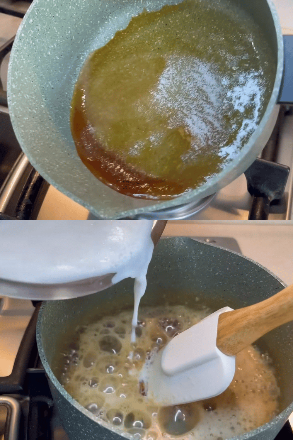 Dessert à 3 ingrédients servi dans un verre, décoré de cacao et de noisettes.

