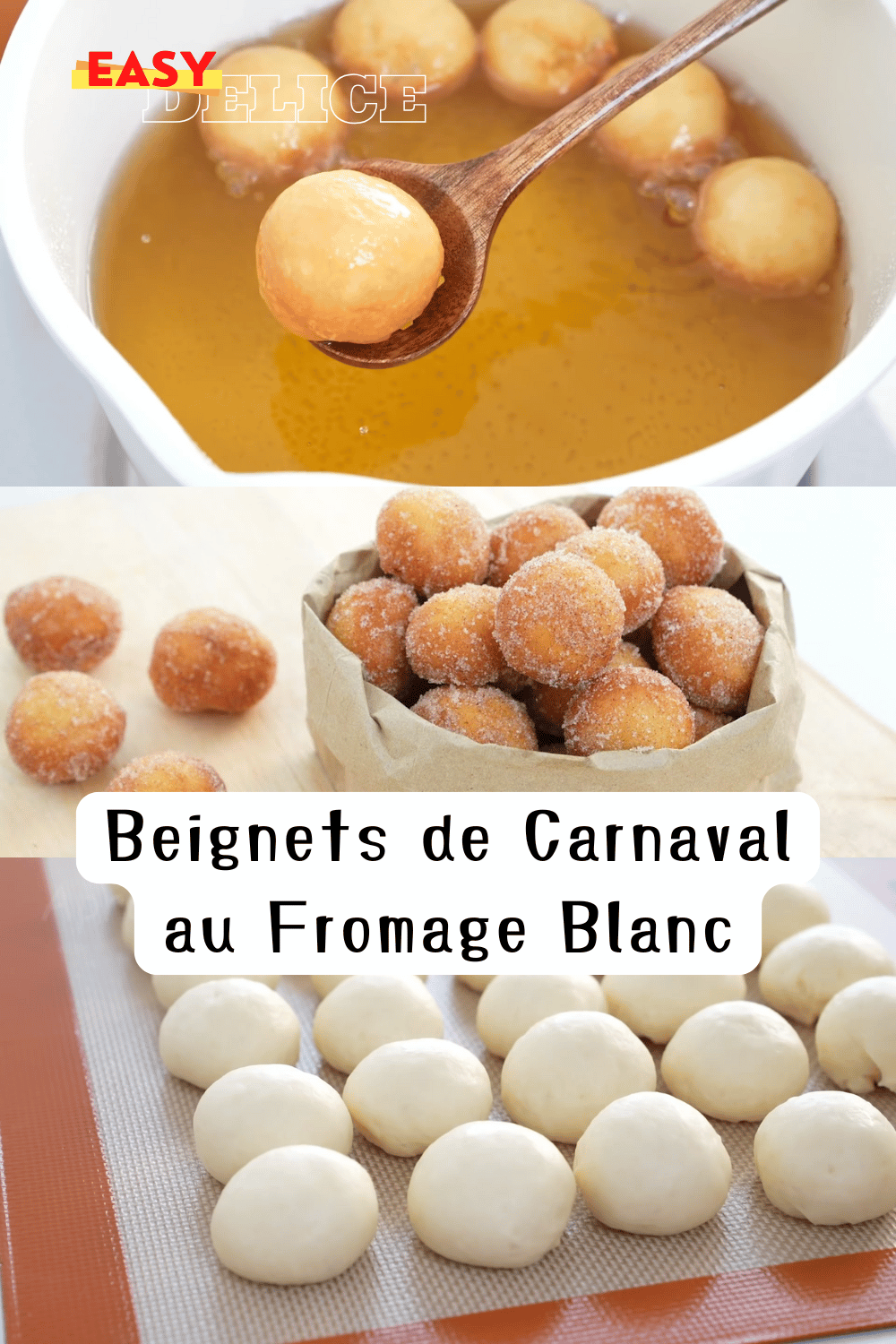 Beignets de carnaval dorés et saupoudrés de sucre glace, présentés dans une assiette festive.