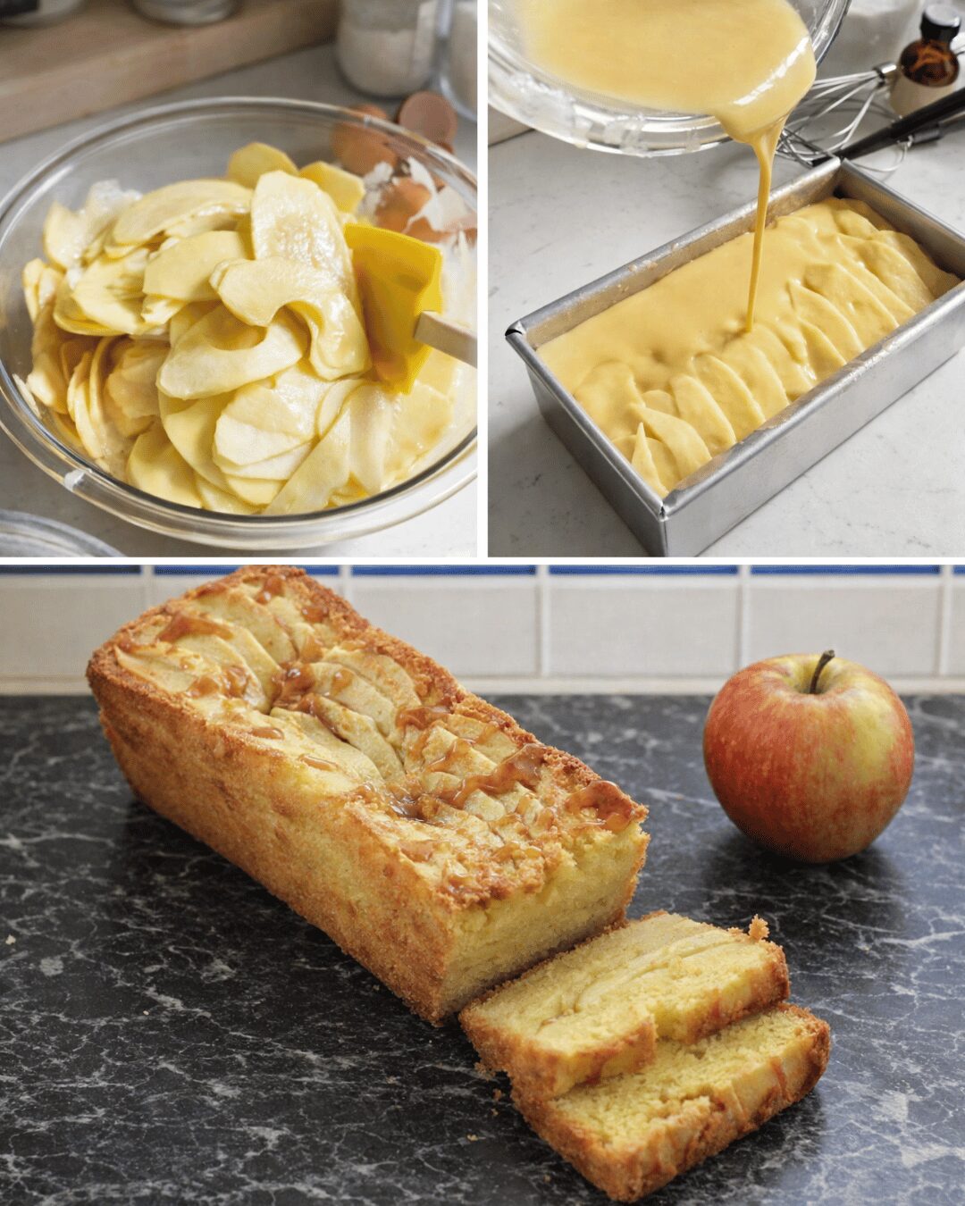 quatre-quarts aux pommes