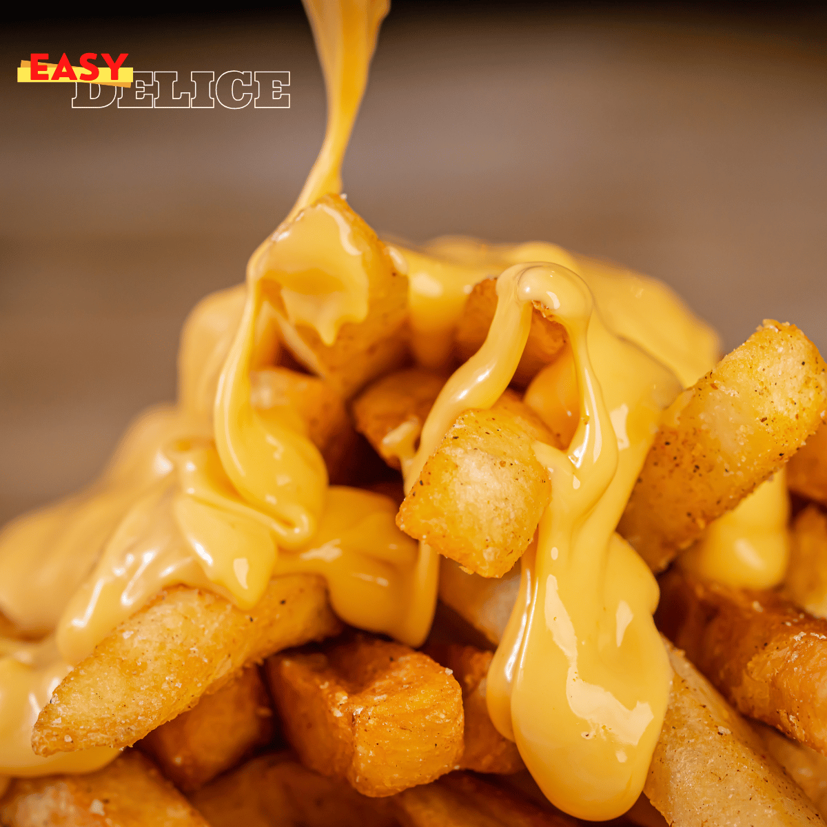 Sauce au fromage maison, parfaite pour accompagner des frites croustillantes