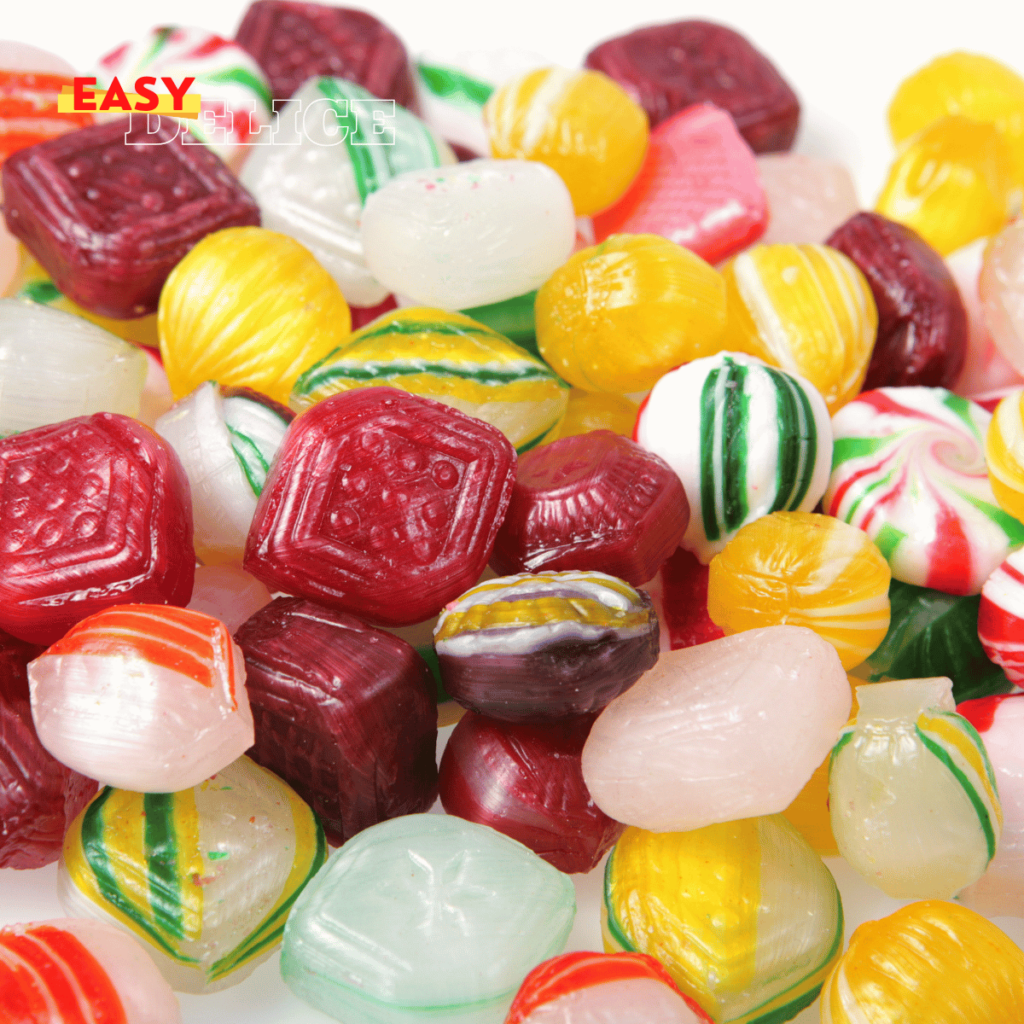 Bon Bons Rouges Durs Acidulés Bonbons Durs Faits Maison : Une Recette Ludique et Gourmande ...