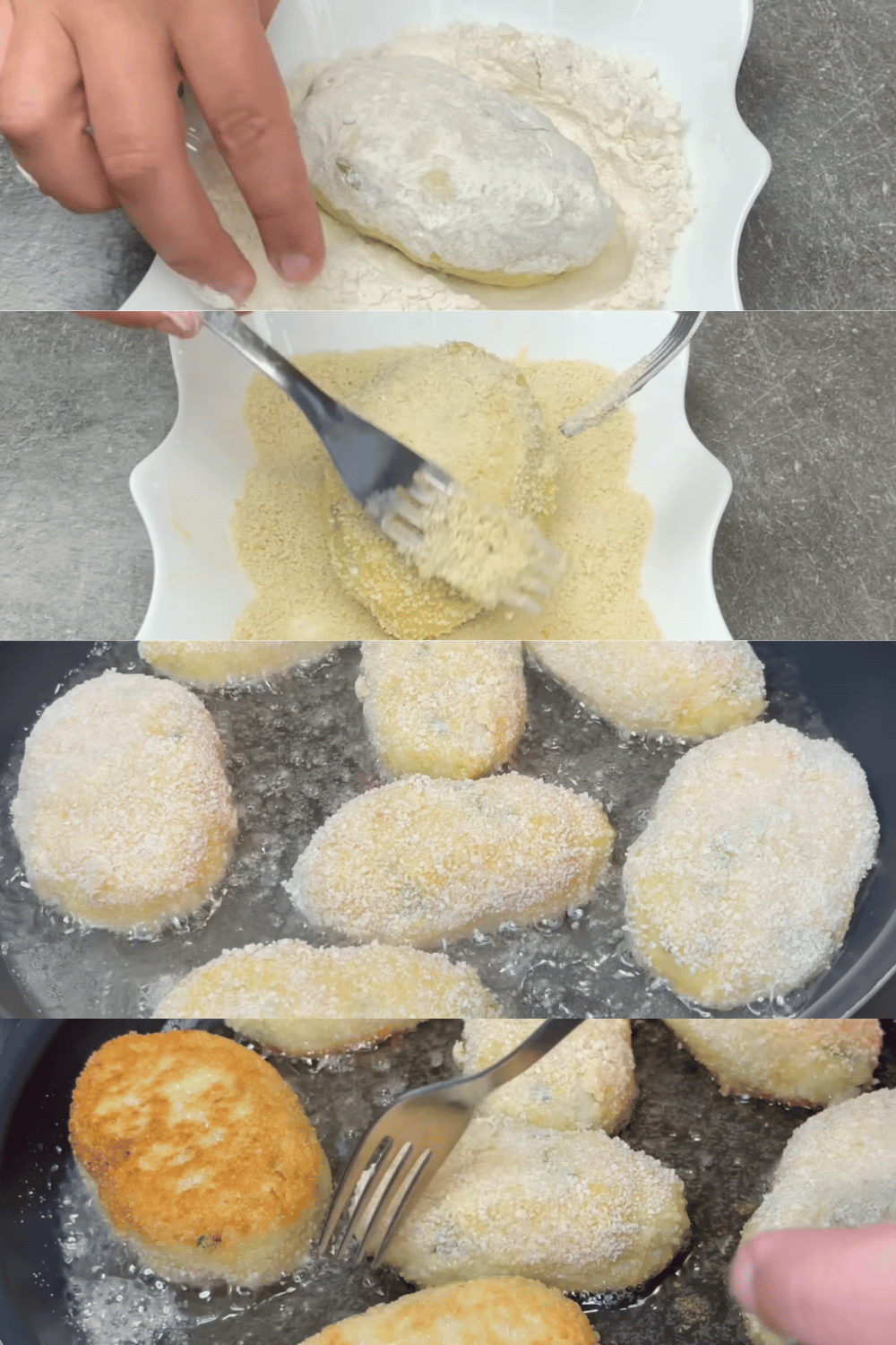 Pommes de terre farcies dorées et croustillantes, prêtes à être servies avec une salade verte.