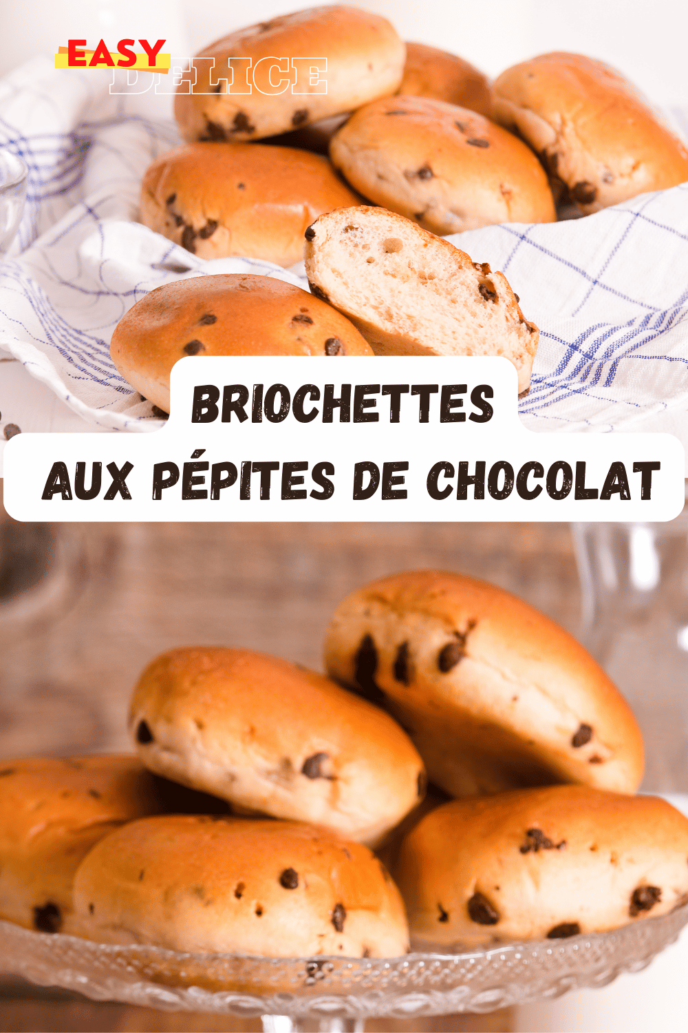 Briochettes aux pépites de chocolat