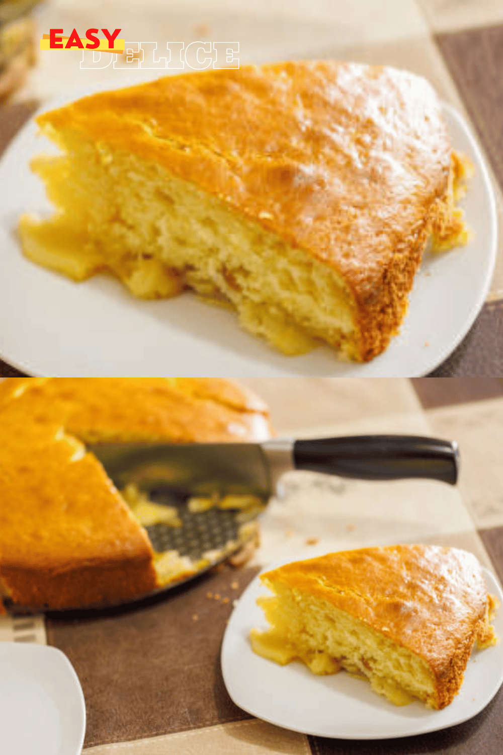 Gâteau au yaourt extra moelleux, doré et aérien