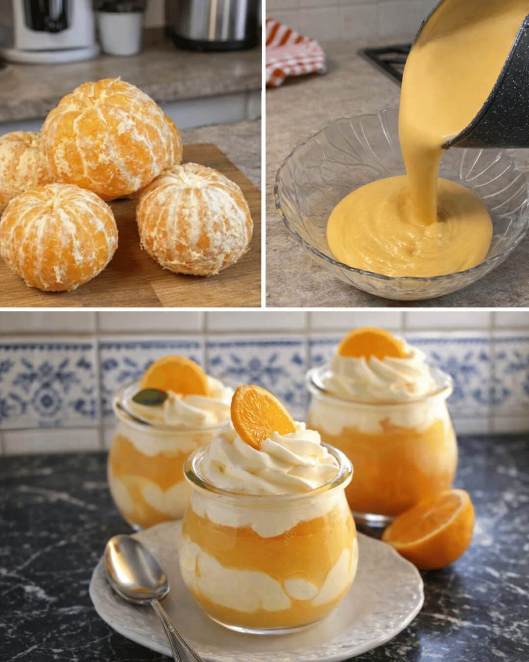 Mousse aux Clémentines Légère