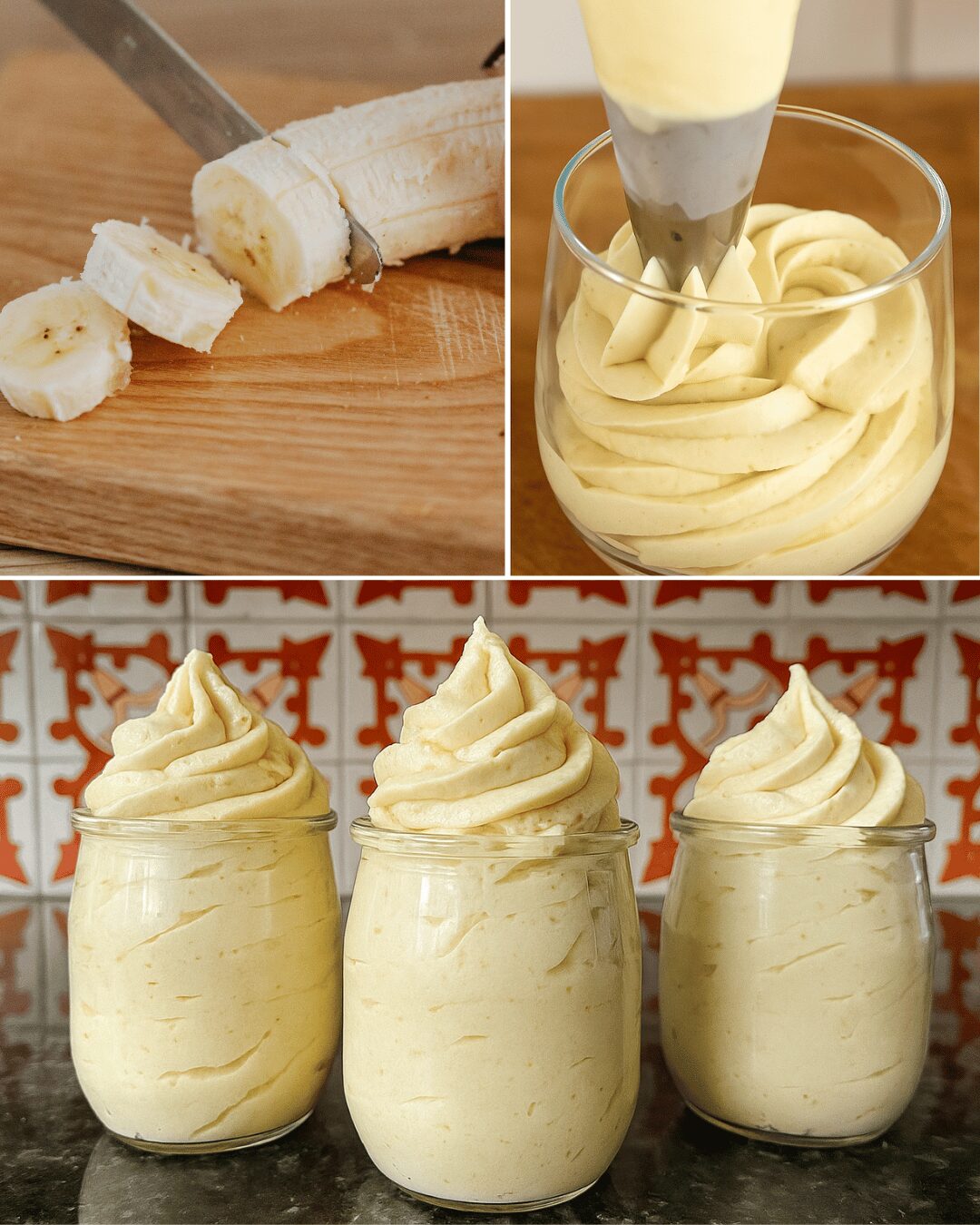 Mousse à la Banane en 5 Minutes