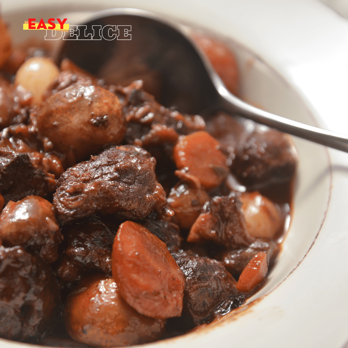 Boeuf Bourguignon au Thermomix