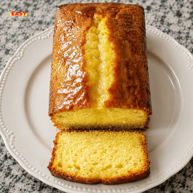 Cake au Citron Moelleux et Fondant