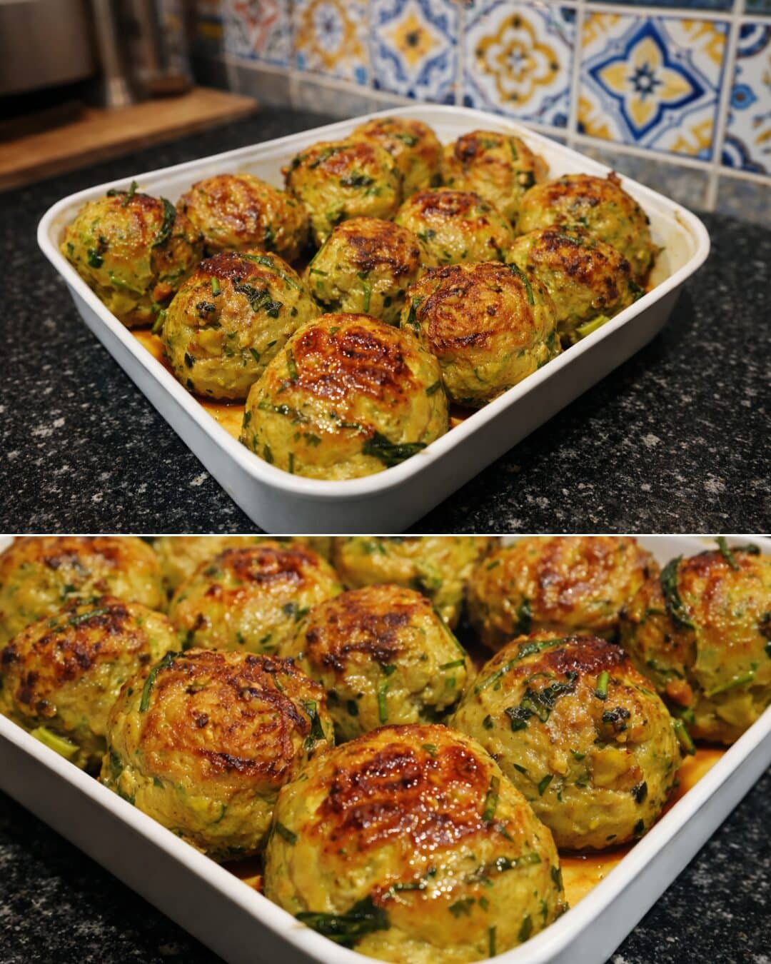 Boulettes de Courgettes au Four