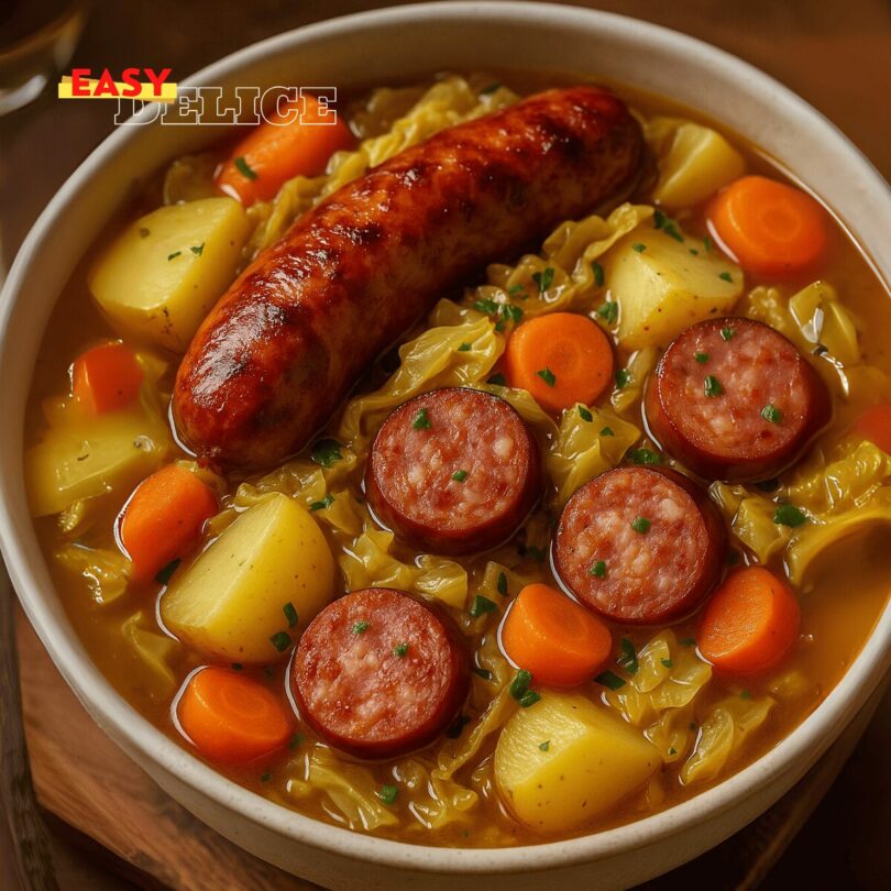 Potée aux Saucisses et Légumes Simple