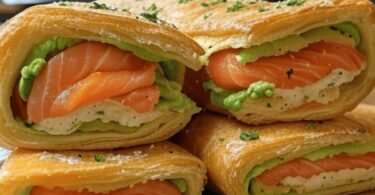 Paris-Brest Salé au Saumon Écossais, Crème d’Avocat et Fromage Frais