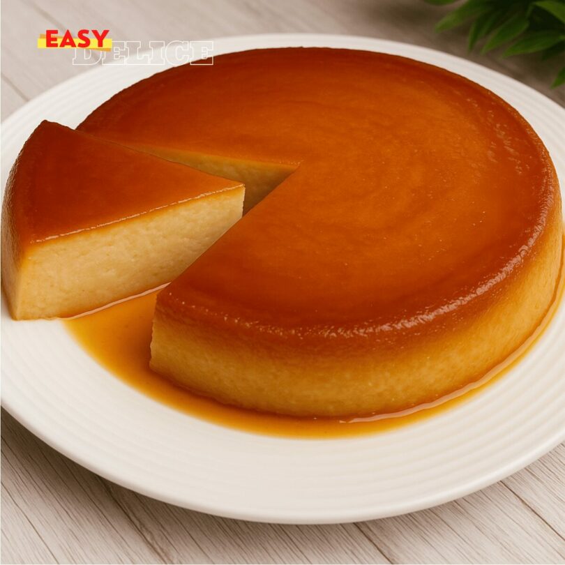 Dessert aux Bananes, Œufs et Lait Sans Four ni Farine