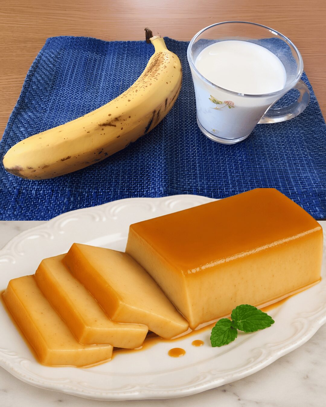 Dessert au Lait à la Banane