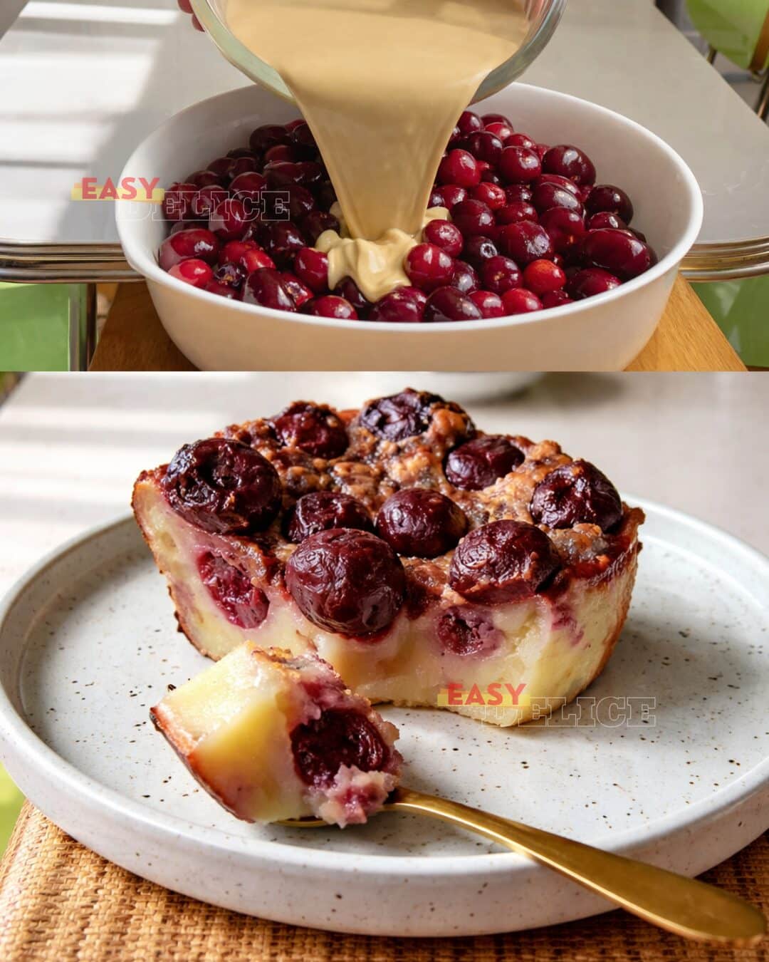Clafoutis aux Cerises de Cyril Lignac