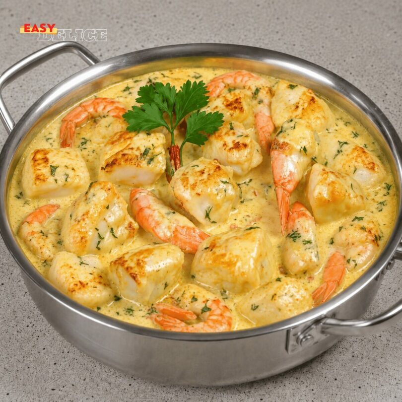 Cassolette de Poissons Crémeuse et Raffinée