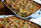 Gratin de Courgettes, Jambon et Riz