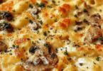 Gratin de Pâtes aux Champignons de Cyril Lignac
